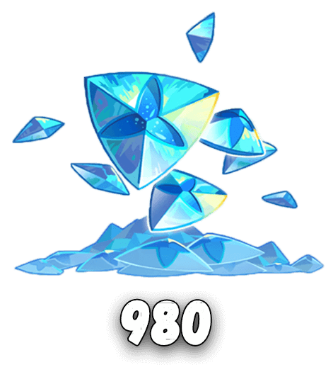 Промокод на 980 кристаллов сотворения (примогемы) Genshin Impact (Геншин импакт)